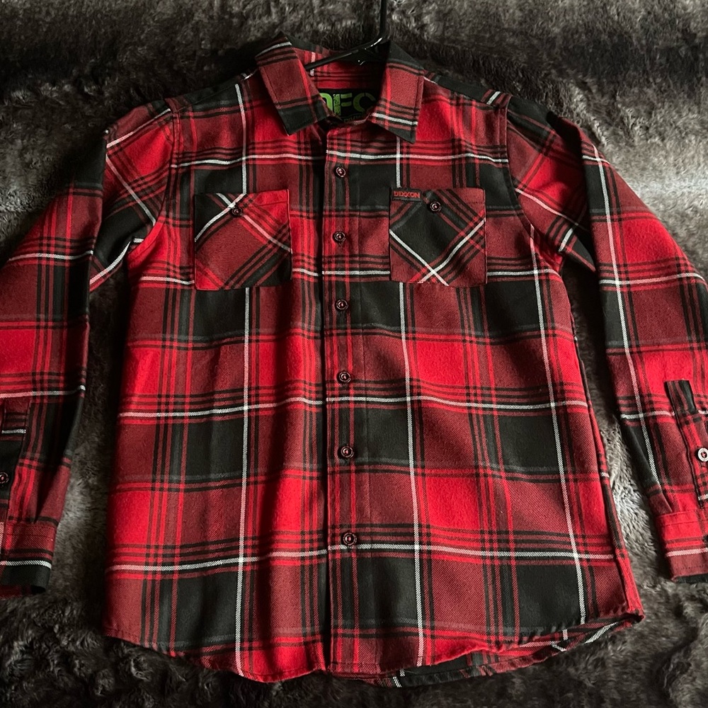 Dixon M youth flannel